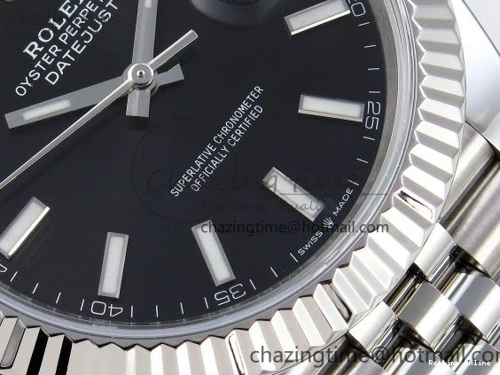 1226 NewStyle Datejust 41mm 126234 904L Steel HGF 1:1 Best Edition Black Dial on SS Bracelet VR 1470